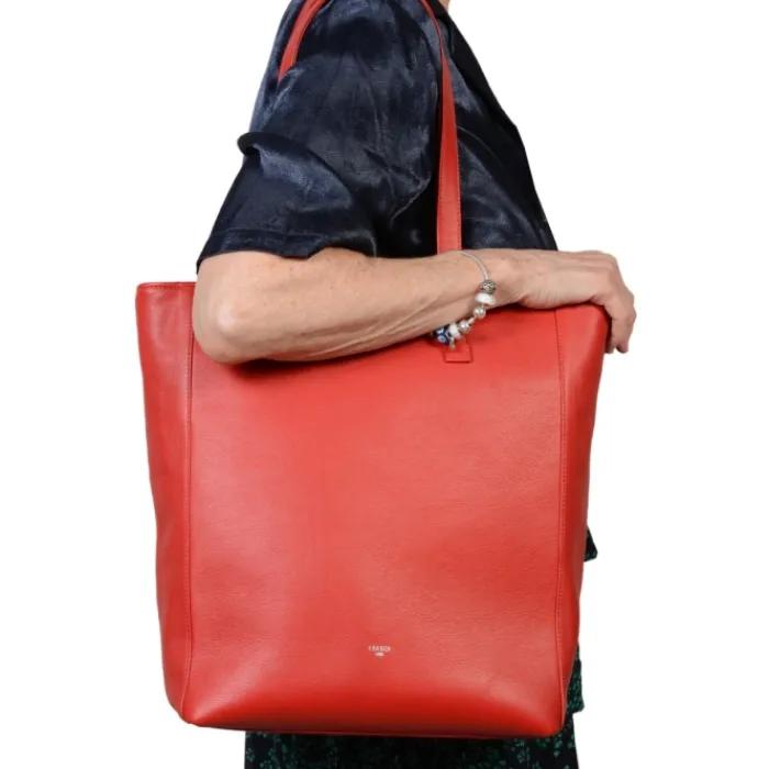 Frandi Cabas cuir>Femme Sac Cuir