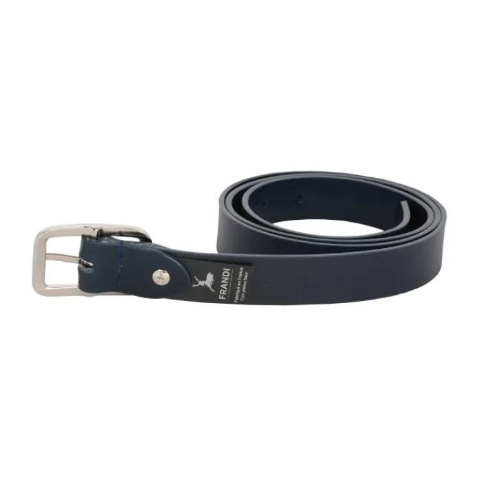 Frandi Ceinture bleu marine - ceinture cuir femme 25229>Femme Ceinture Cuir Femme