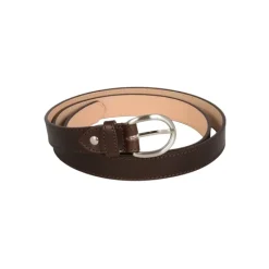 Frandi Ceinture fine avec doublure en cuir ->Femme Ceinture Cuir Femme
