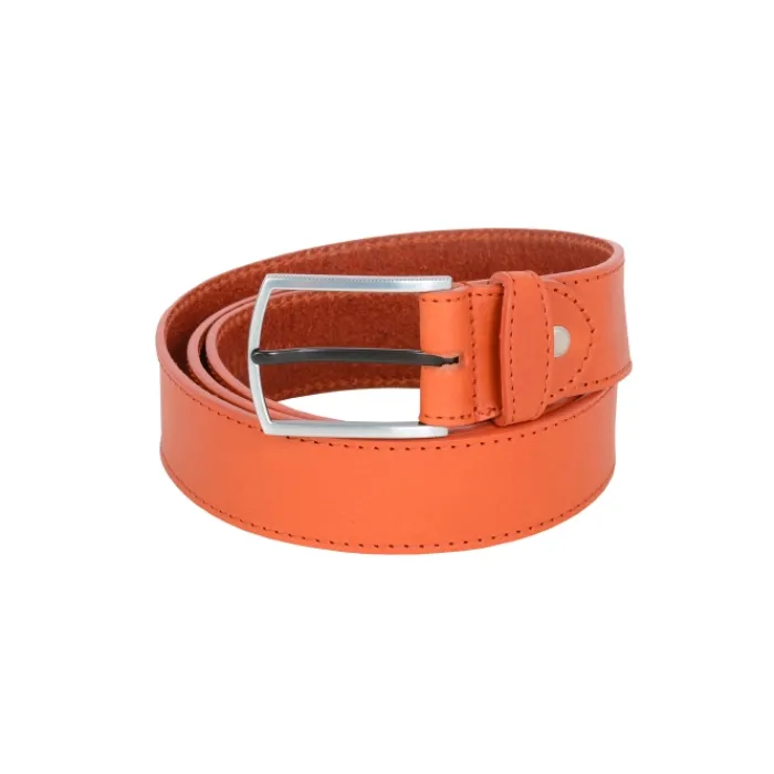 Frandi Ceinture hermes en cuir orange - Ceinture femme fine et élégante>Femme Ceinture Cuir Femme