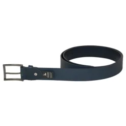 Frandi Ceinture homme marine en cuir luxe->Homme Ceinture En Cuir