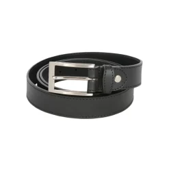 Frandi Ceinture noir en cuir - Ceinture homme en cuir végétal 3310 SP>Homme Ceinture En Cuir