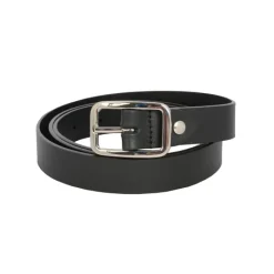 Frandi Ceinture noire cuir - Fabrication France>Femme Ceinture Cuir Femme