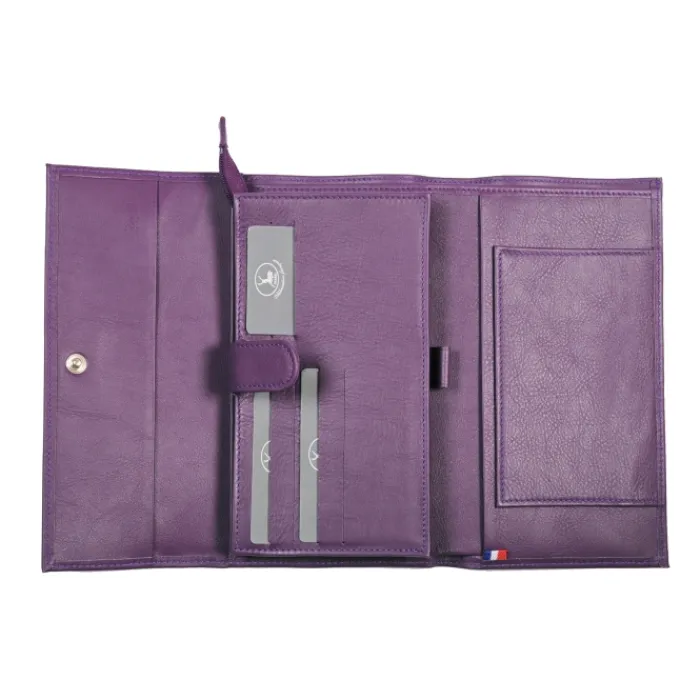 Frandi Compagnon portefeuille cuir ->Femme Compagnon Cuir