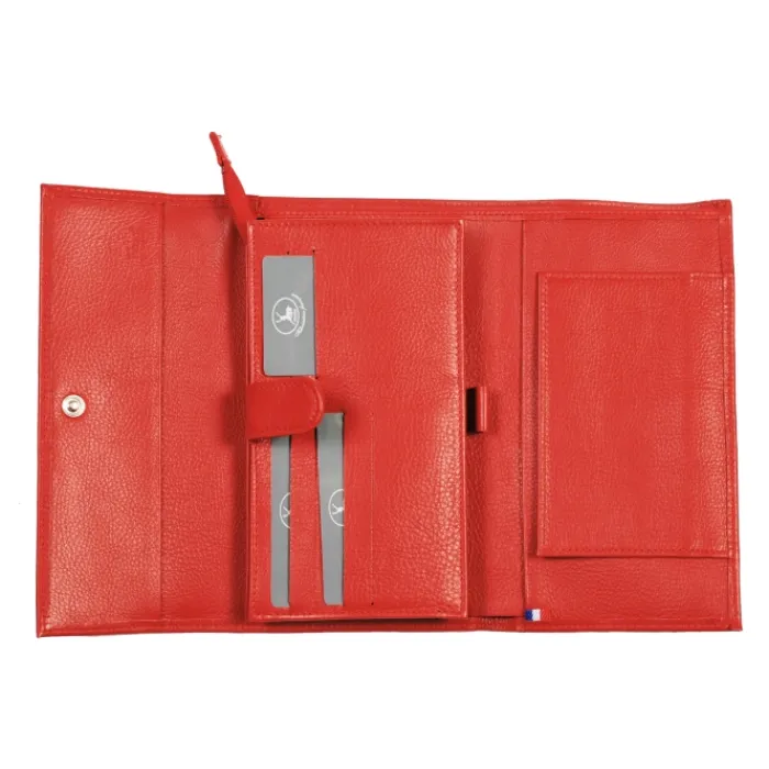 Frandi Compagnon portefeuille cuir ->Femme Compagnon Cuir