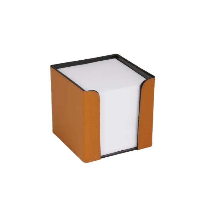 Frandi Cube Post-It en cuir>Homme Sous-Main Bureau
