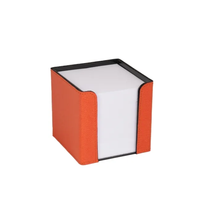 Frandi Cube Post-It en cuir>Homme Sous-Main Bureau