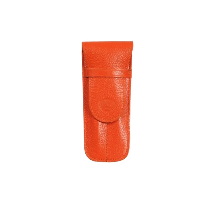 Frandi Etui à stylo double en cuir>Femme Etui Cuir