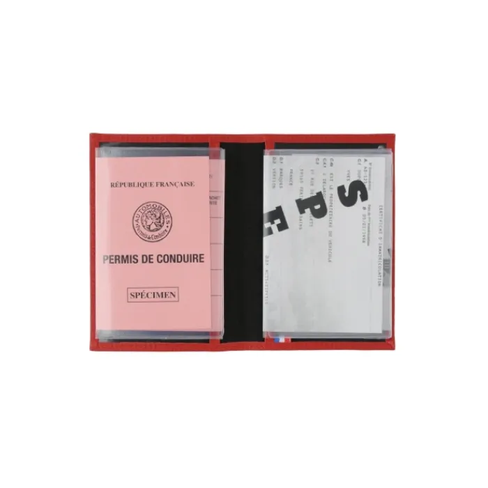 Frandi Etui carte grise - pour homme et femme ->Femme Porte-Papier Cuir | Porte-Papier Cuir