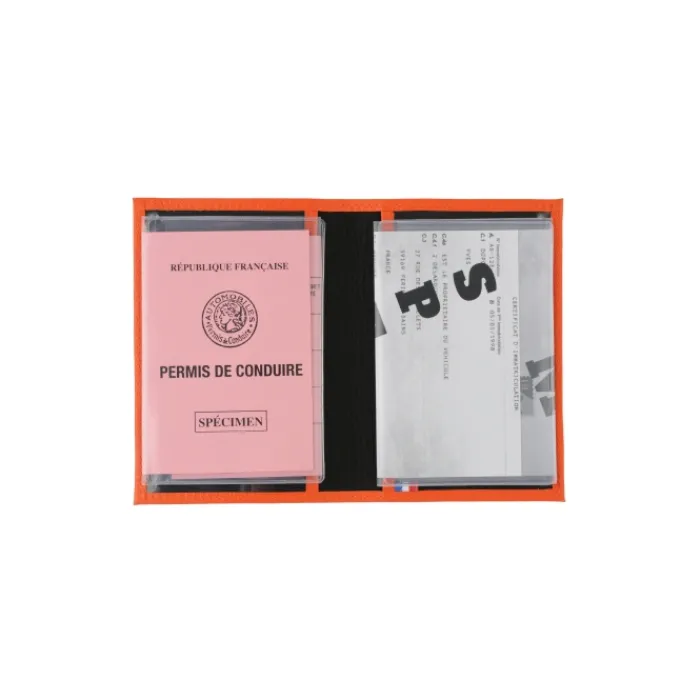 Frandi Etui carte grise - pour homme et femme ->Femme Porte-Papier Cuir | Porte-Papier Cuir