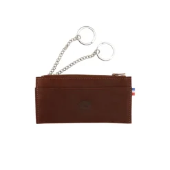 Frandi Etui clef cuir marron foncé -><noscript><img width=