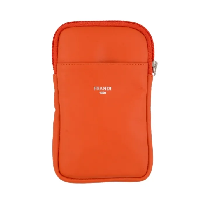 Frandi Etui téléphone en cuir lisse>Femme Sac Cuir