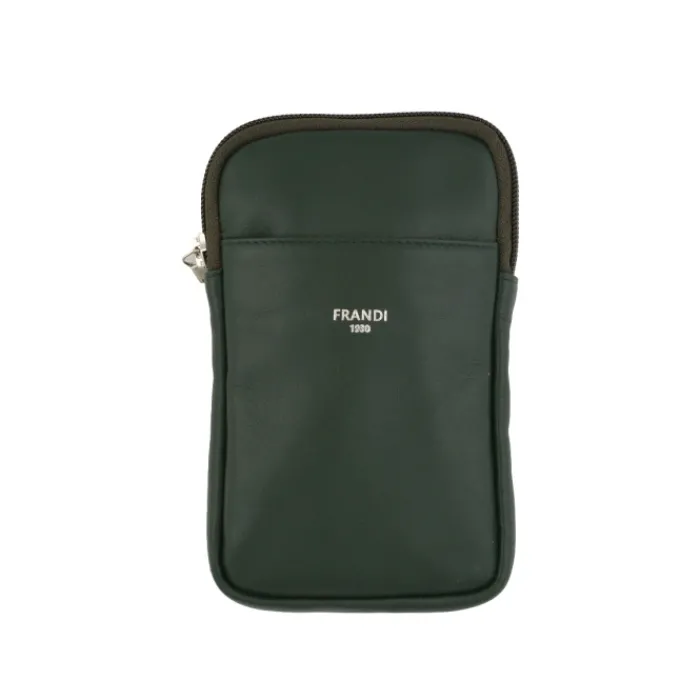 Frandi Etui téléphone en cuir lisse>Femme Sac Cuir
