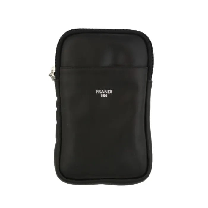 Frandi Etui téléphone en cuir lisse>Femme Sac Cuir