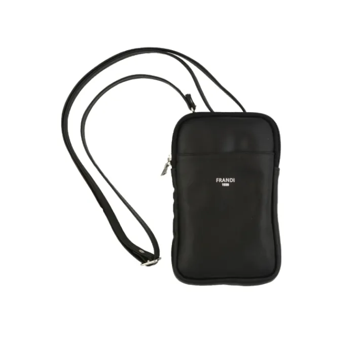 Frandi Etui téléphone en cuir lisse>Femme Sac Cuir