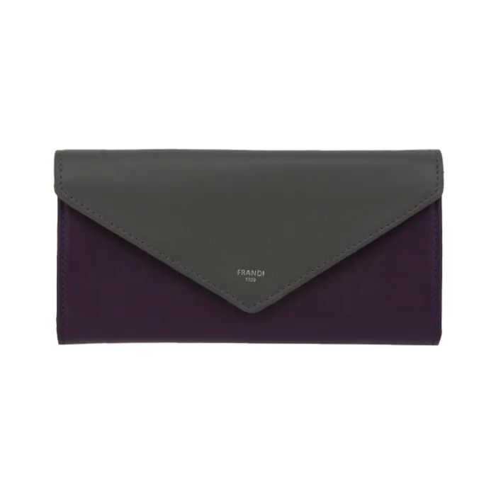 Frandi Grand portefeuille femme - portefeuille cuir - 03956>Femme Portefeuille Cuir