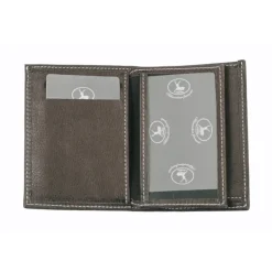 Frandi Mini portefeuille cuir gris -><noscript><img width=