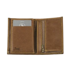 Frandi Mini portefeuille cuir gris -><noscript><img width=