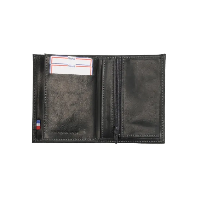 Frandi Petit portefeuille ->Homme Portefeuille Cuir