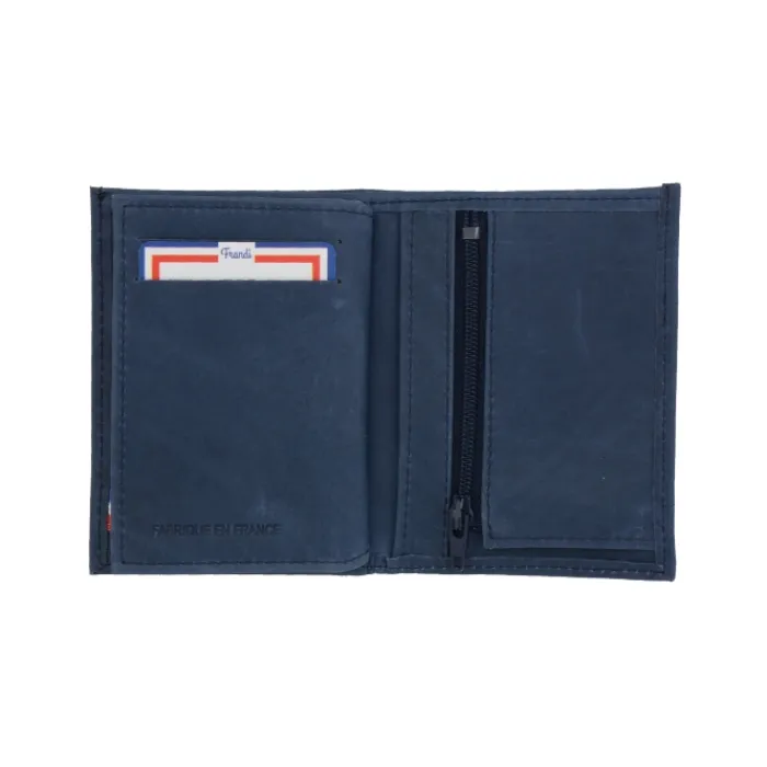 Frandi Petit portefeuille ->Homme Portefeuille Cuir