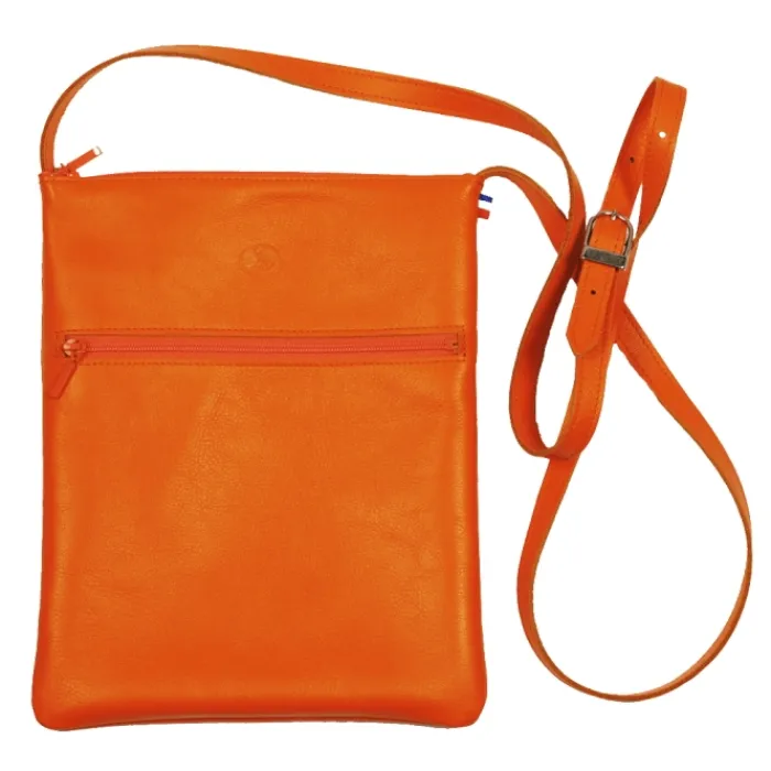 Frandi Pochette bandoulière cuir - pour femme ->Femme Pochette Cuir