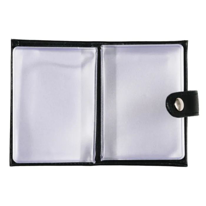 Frandi Porte carte cuir noir ou marron foncé ->Homme Porte-Carte Cuir