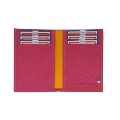 Frandi Porte carte homme en cuir bicolore -><noscript><img width=