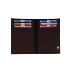 Frandi Porte carte homme en cuir bicolore -><noscript><img width=