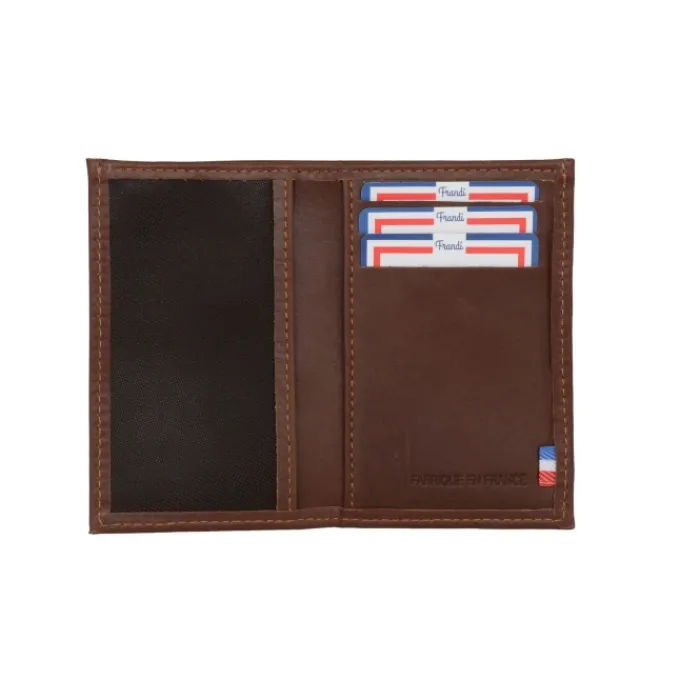 Frandi Porte carte vertical>Homme Porte-Carte Cuir