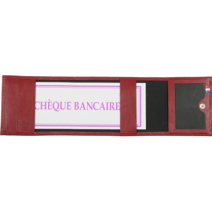 Frandi Porte chéquier compact en cuir ->Homme Porte-Chequier Cuir | Porte-ChéQuier Cuir