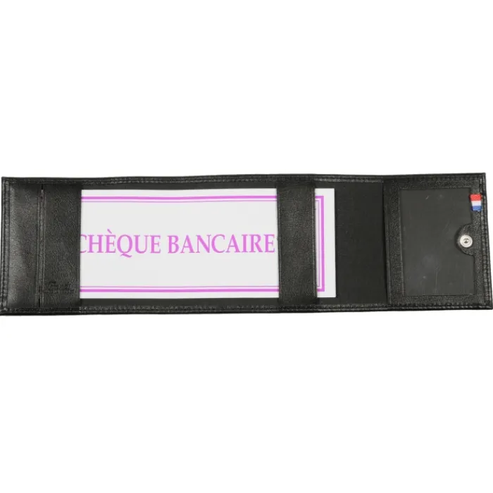 Frandi Porte chéquier compact en cuir ->Homme Porte-Chequier Cuir | Porte-ChéQuier Cuir