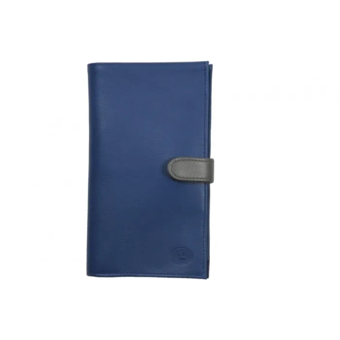 Frandi Porte chéquier cuir bicolore ->Homme Porte-Chequier Cuir | Porte-ChéQuier Cuir