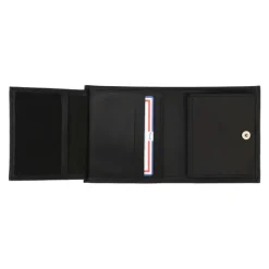 Frandi Porte monnaie 2 volets en cuir pour homme -><noscript><img width=