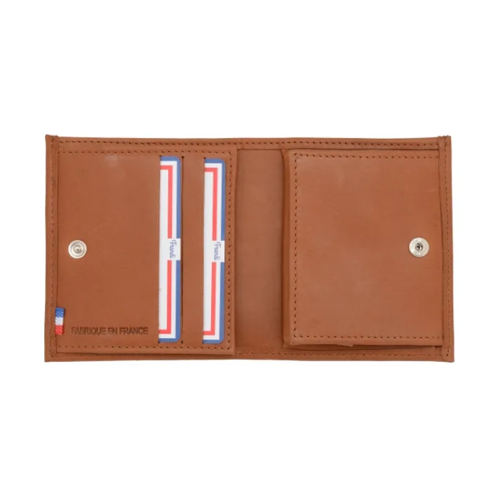 Frandi Porte monnaie 2 volets en cuir pour homme ->Homme Porte-Monnaie Cuir