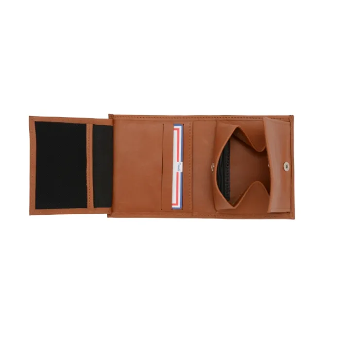 Frandi Porte monnaie 2 volets en cuir pour homme ->Homme Porte-Monnaie Cuir
