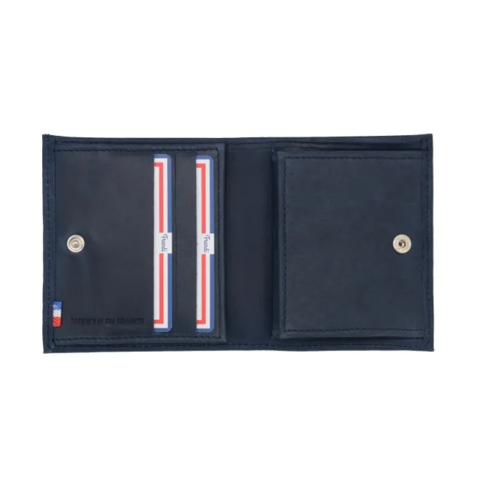 Frandi Porte monnaie 2 volets en cuir pour homme ->Homme Porte-Monnaie Cuir