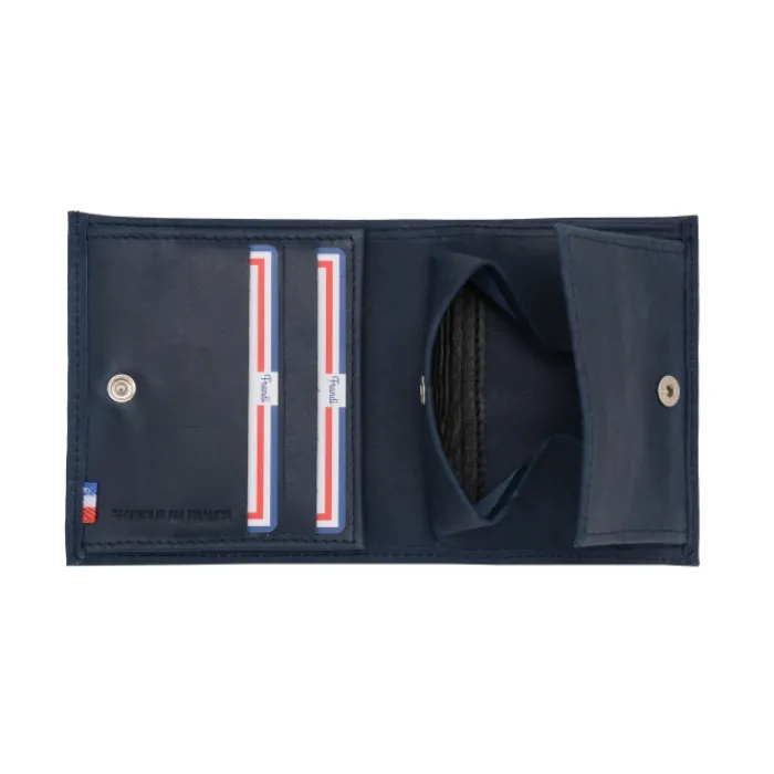 Frandi Porte monnaie 2 volets en cuir pour homme ->Homme Porte-Monnaie Cuir