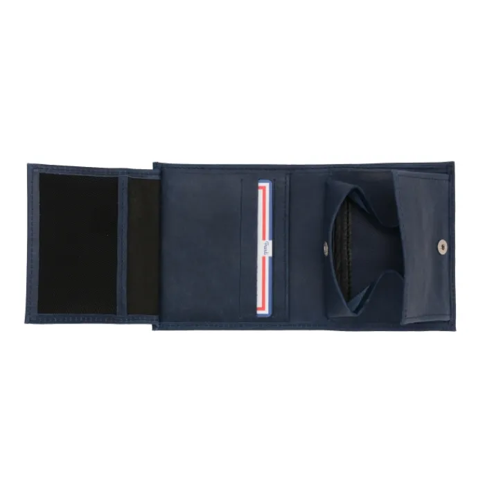 Frandi Porte monnaie 2 volets en cuir pour homme ->Homme Porte-Monnaie Cuir