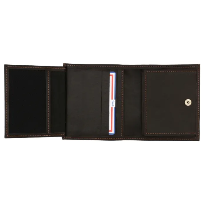 Frandi Porte monnaie 2 volets en cuir pour homme ->Homme Porte-Monnaie Cuir