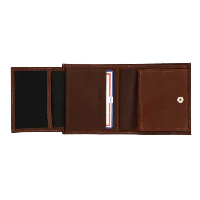 Frandi Porte monnaie 2 volets en cuir pour homme ->Homme Porte-Monnaie Cuir