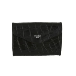 Frandi Porte monnaie Croco>Femme Porte-Monnaie Cuir