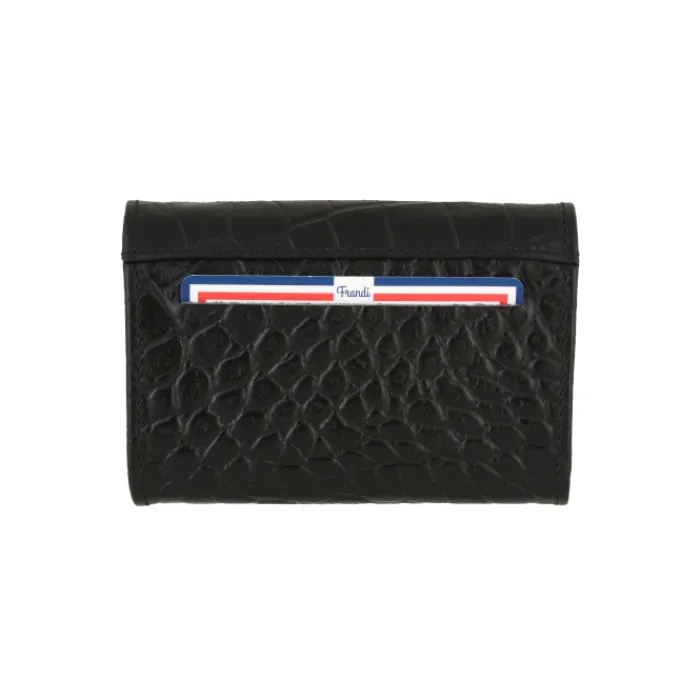 Frandi Porte monnaie Croco>Femme Porte-Monnaie Cuir