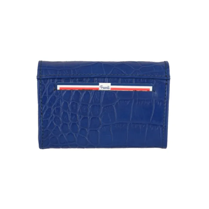 Frandi Porte monnaie Croco>Femme Porte-Monnaie Cuir