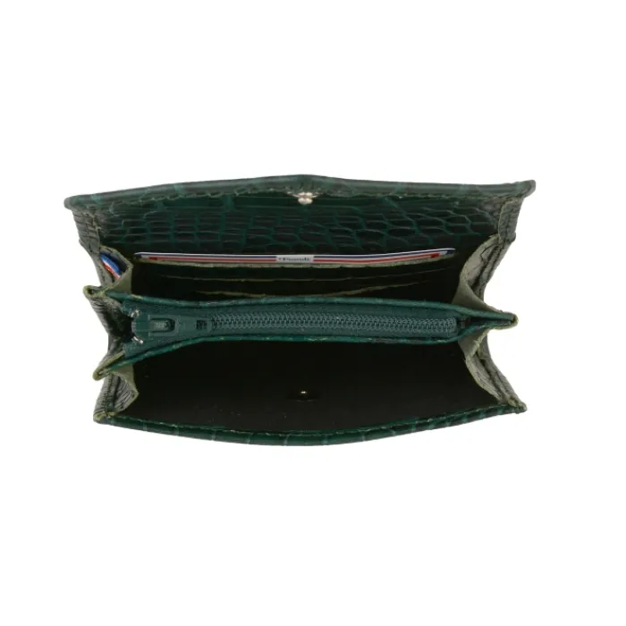 Frandi Porte monnaie Croco>Femme Porte-Monnaie Cuir