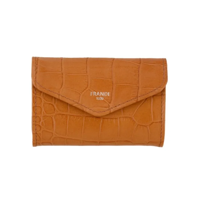 Frandi Porte monnaie Croco>Femme Porte-Monnaie Cuir