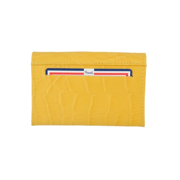 Frandi Porte monnaie Croco>Femme Porte-Monnaie Cuir