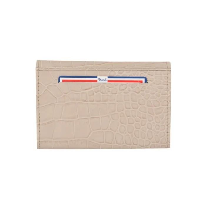 Frandi Porte monnaie crocodile>Femme Porte-Monnaie Cuir