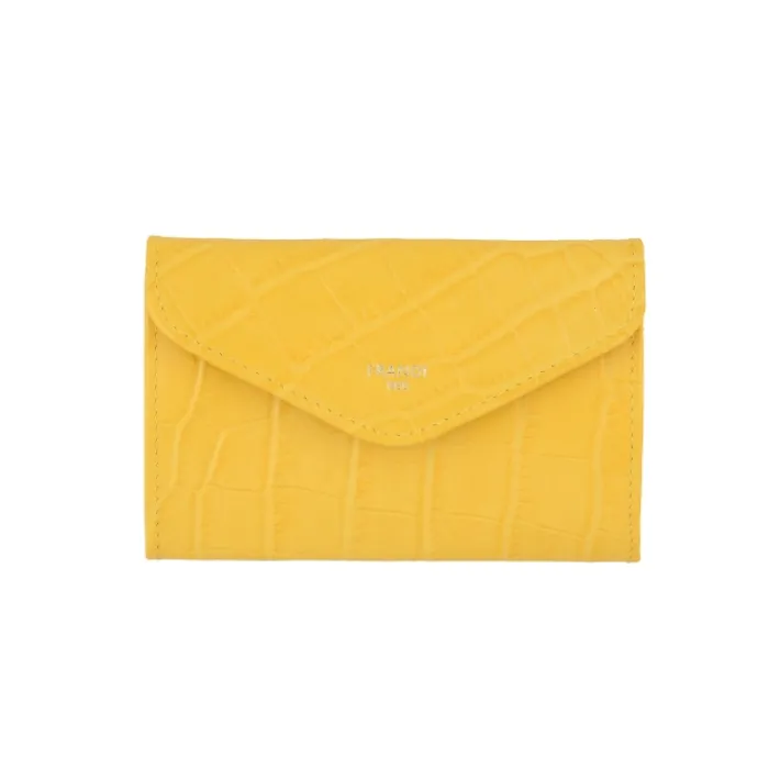 Frandi Porte monnaie crocodile>Femme Porte-Monnaie Cuir
