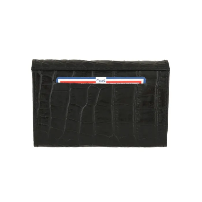 Frandi Porte monnaie crocodile>Femme Porte-Monnaie Cuir