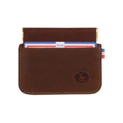 Frandi Porte monnaie cuir clic clac ->Homme Porte-Monnaie Cuir